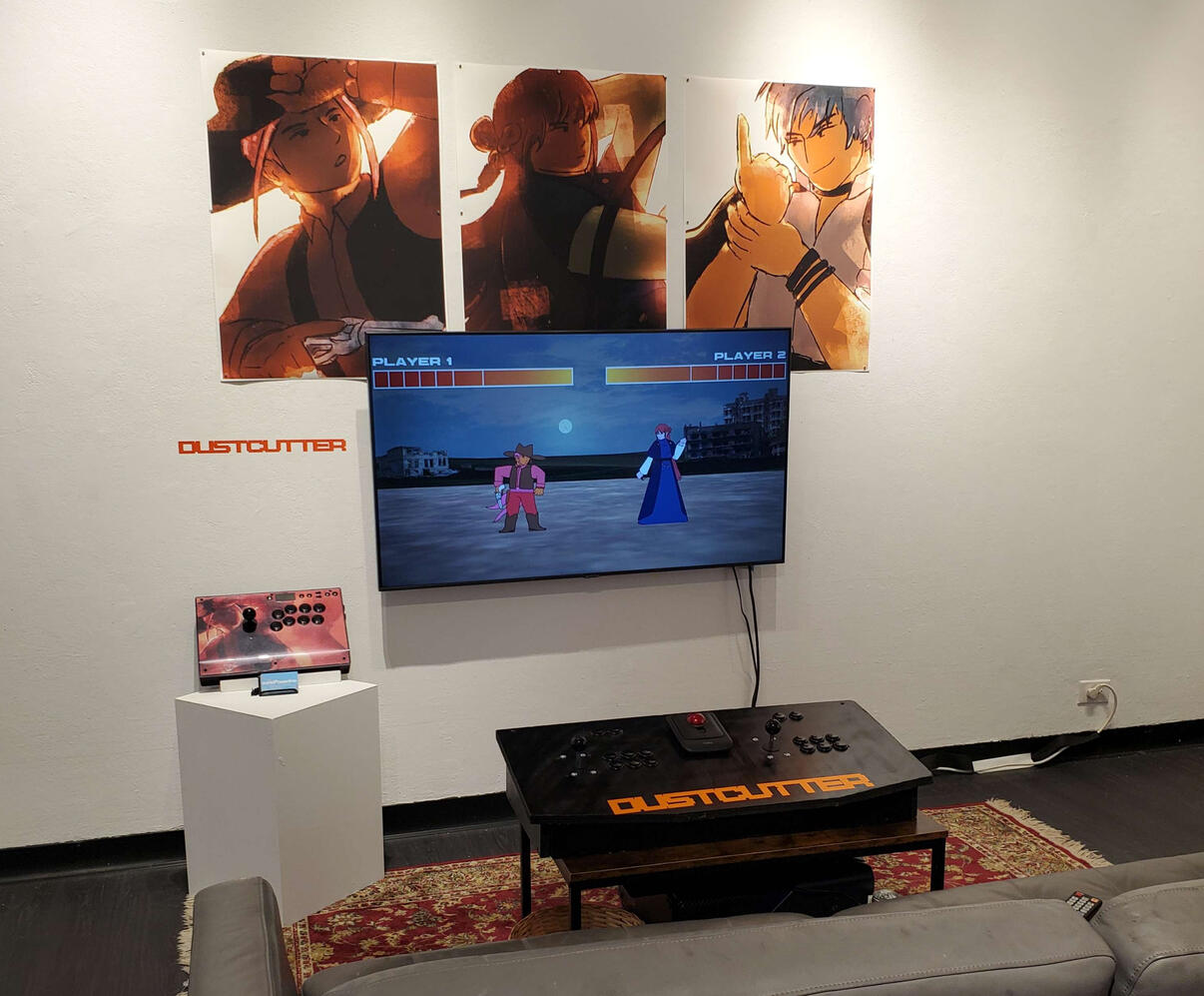 The DustCutter installation